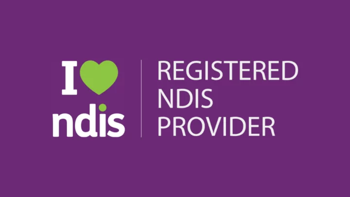 Registered NDIS provider badge featured on Clarity Psychology website